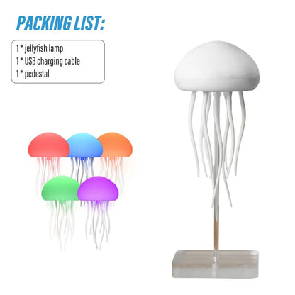 Jellyfish Table Lamp Color Changing LED Night Light